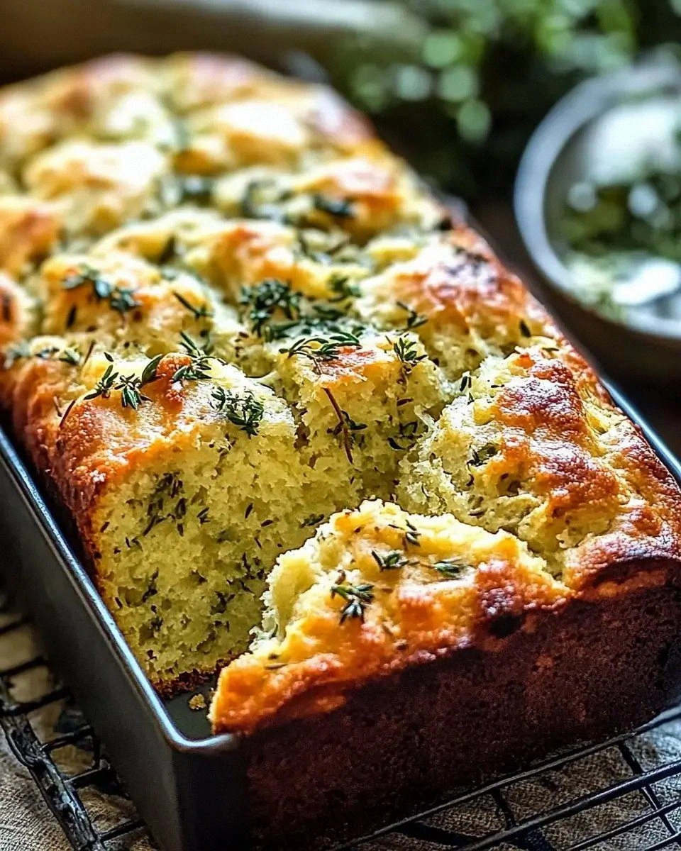 Herb and Cheese Quick Bread: Bake It in No Time!