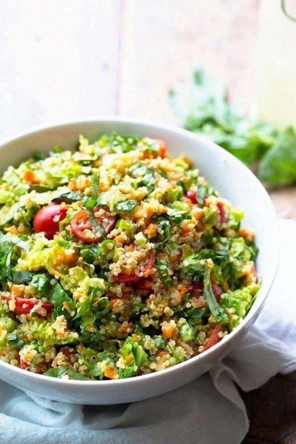Herbed Quinoa Garden Veggie Sa