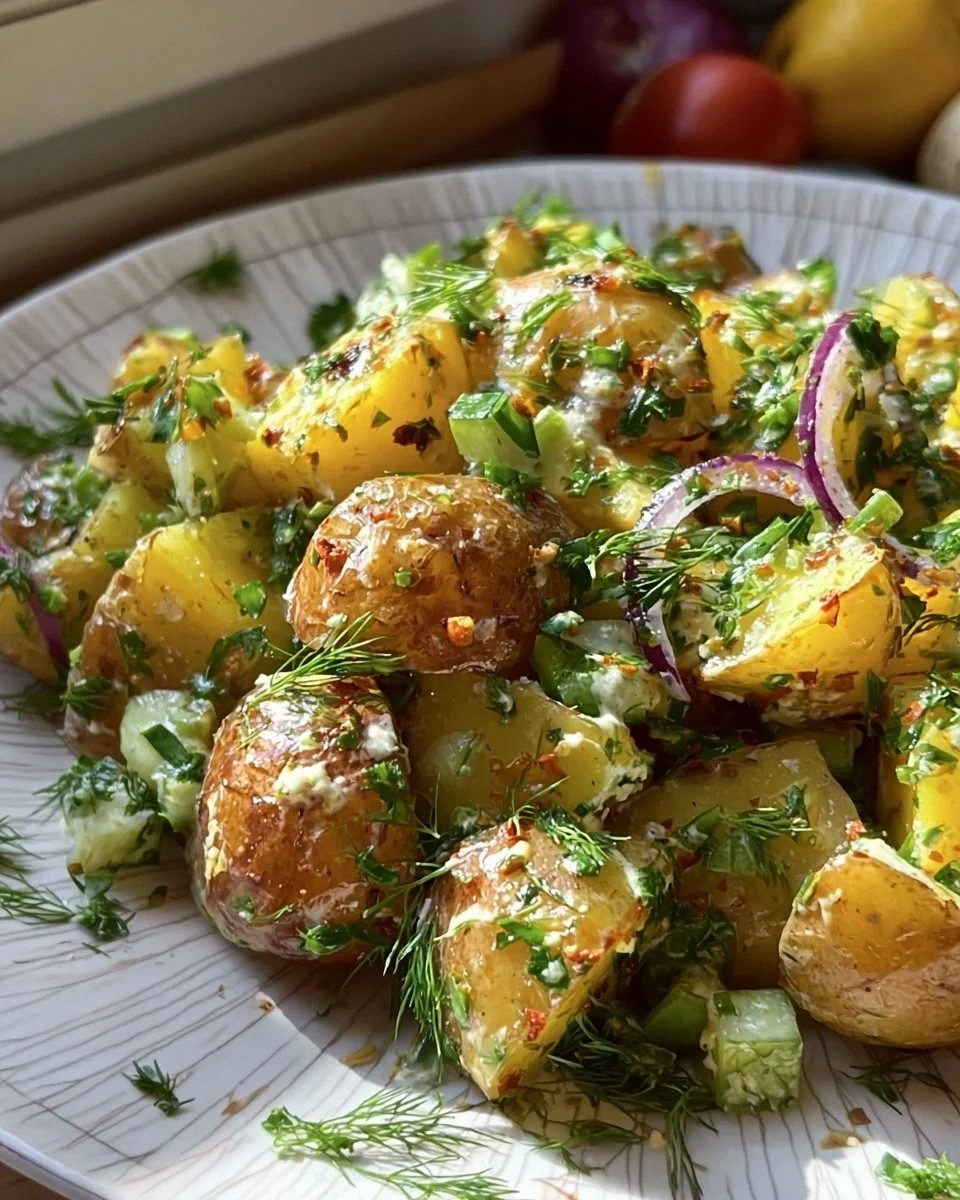 Herbed Roasted Potato Salad