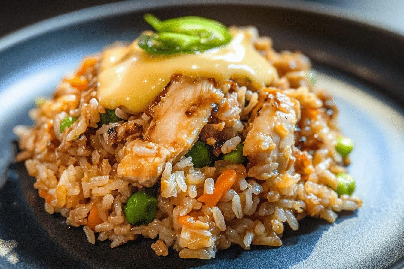 Hibachi Style Chicken Fried Ri