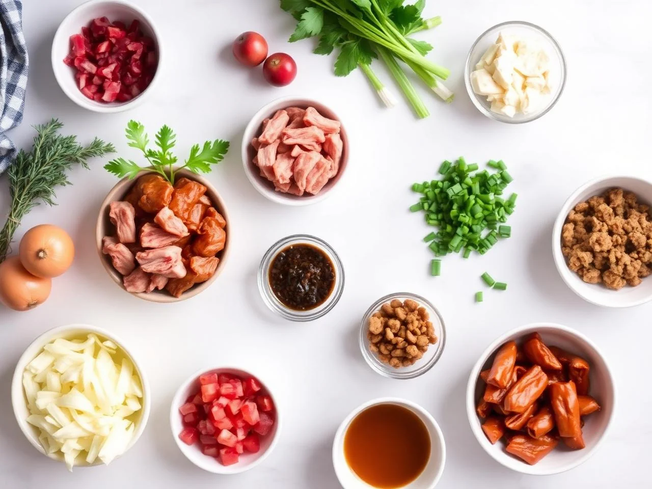 Ingredients for Hickory Smoked Pulled Pork