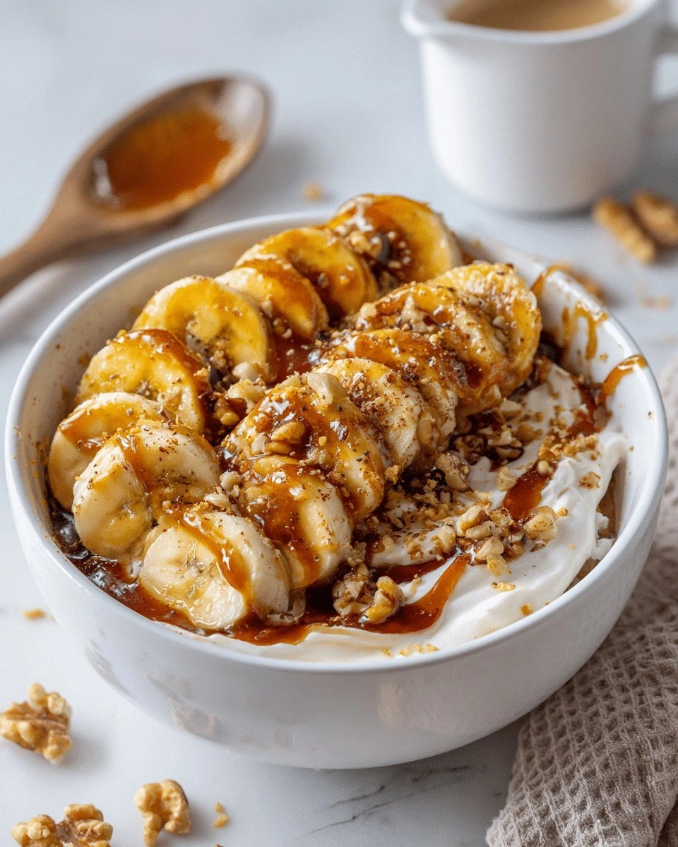 High-Protein Caramelized Banan