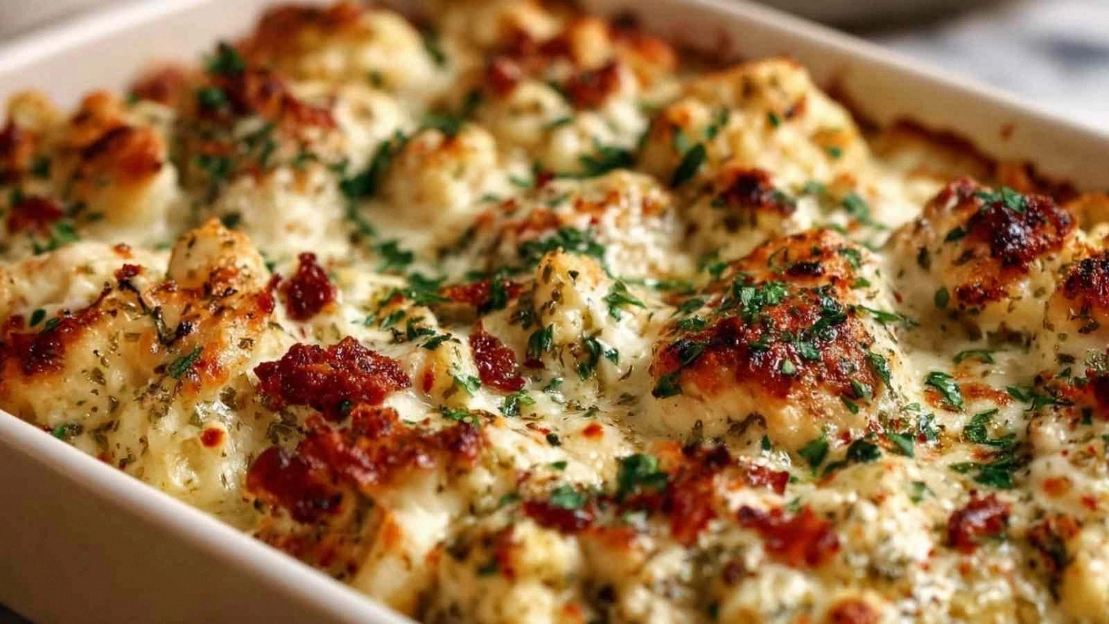 High Protein Chicken Bake with