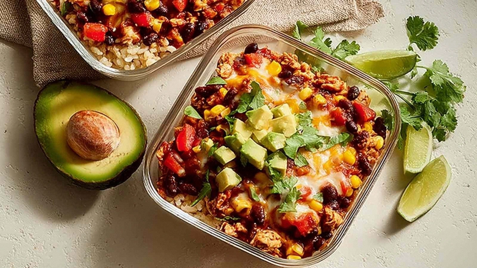 High-Protein Chicken Enchilada