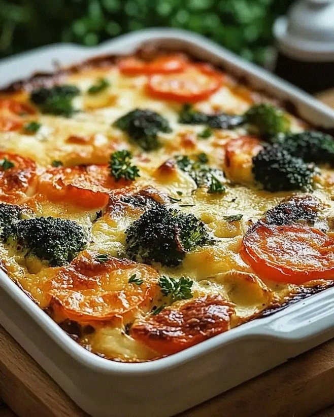 High-Protein Cottage Cheese Veggie Bake Recipe Unveiled!