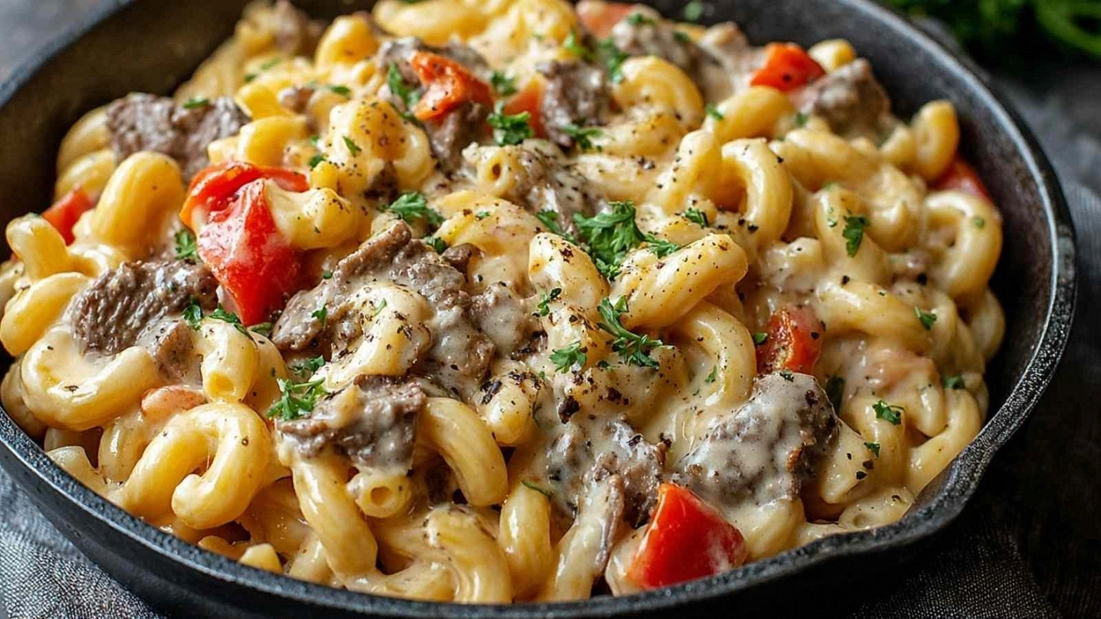 High-Protein Creamy Philly Che