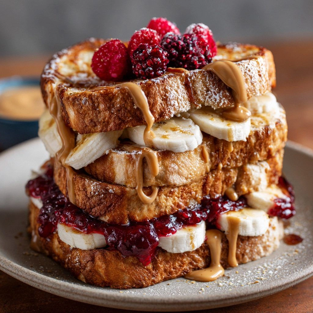 High-Protein French Toast Stac