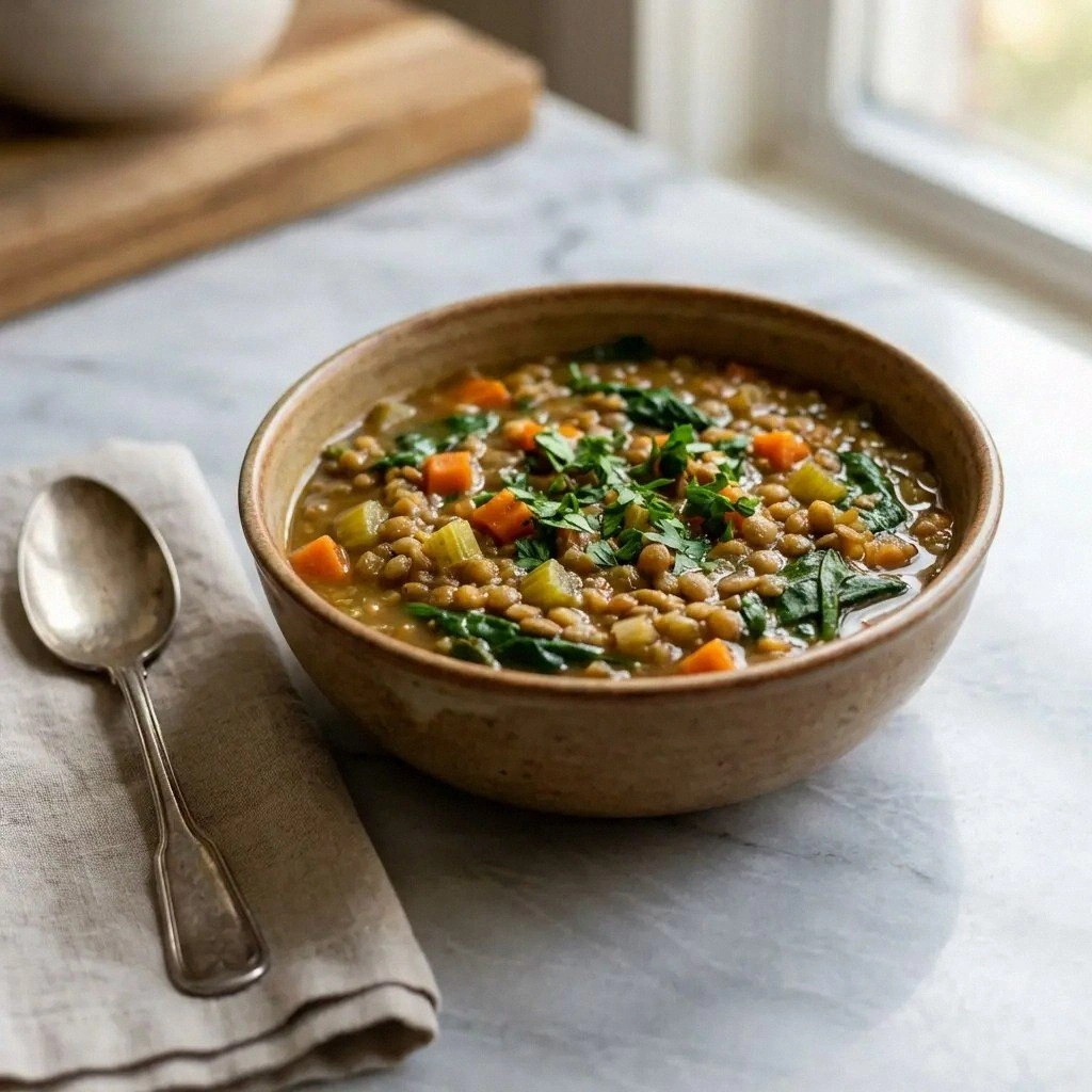 High Protein Lentil Vegetable 