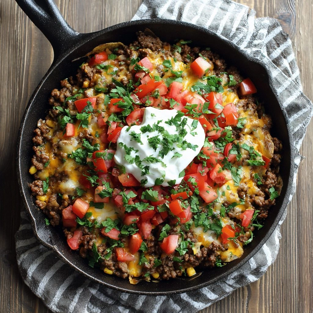 High-Protein Loaded Nacho Skil