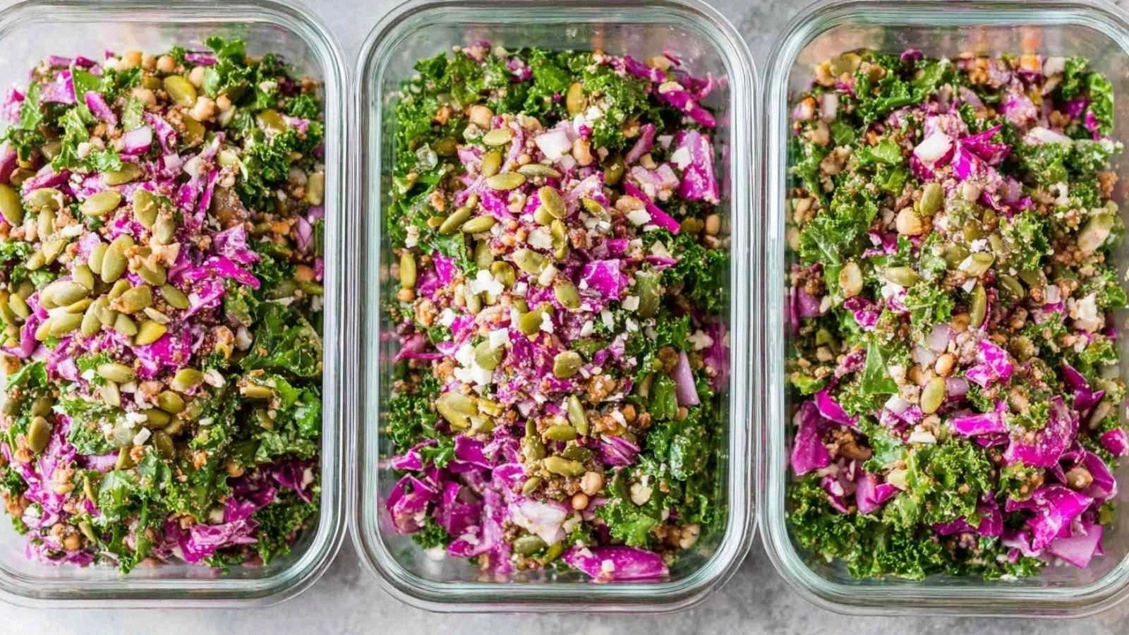 High Protein Meal Prep Salad w