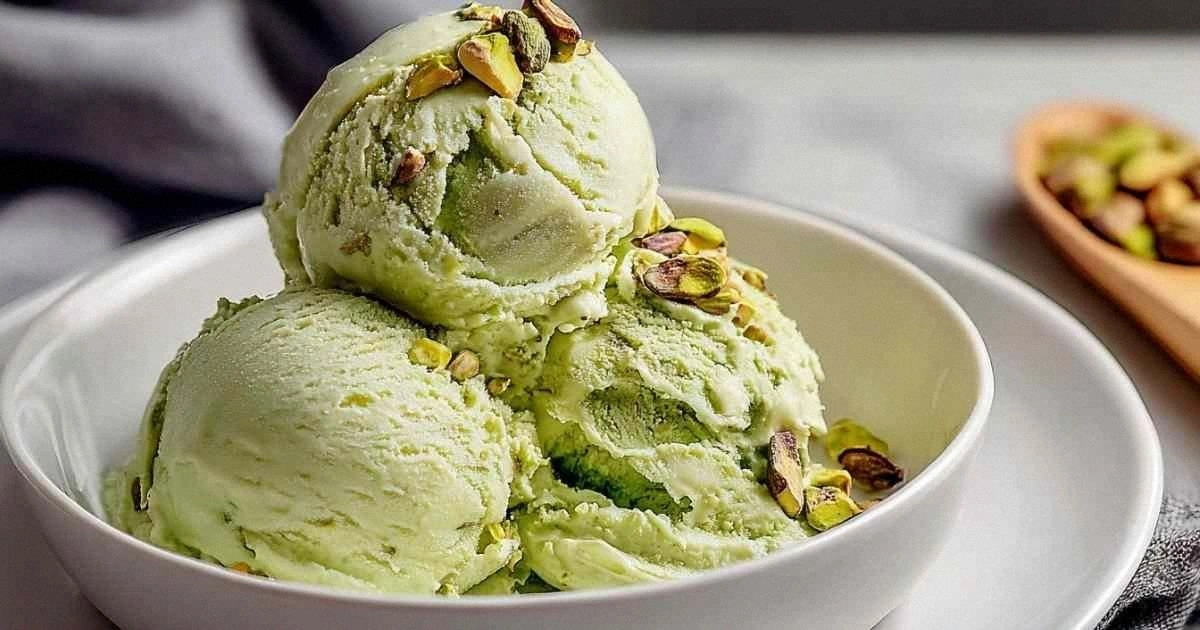 High-Protein Pistachio Ice Cre