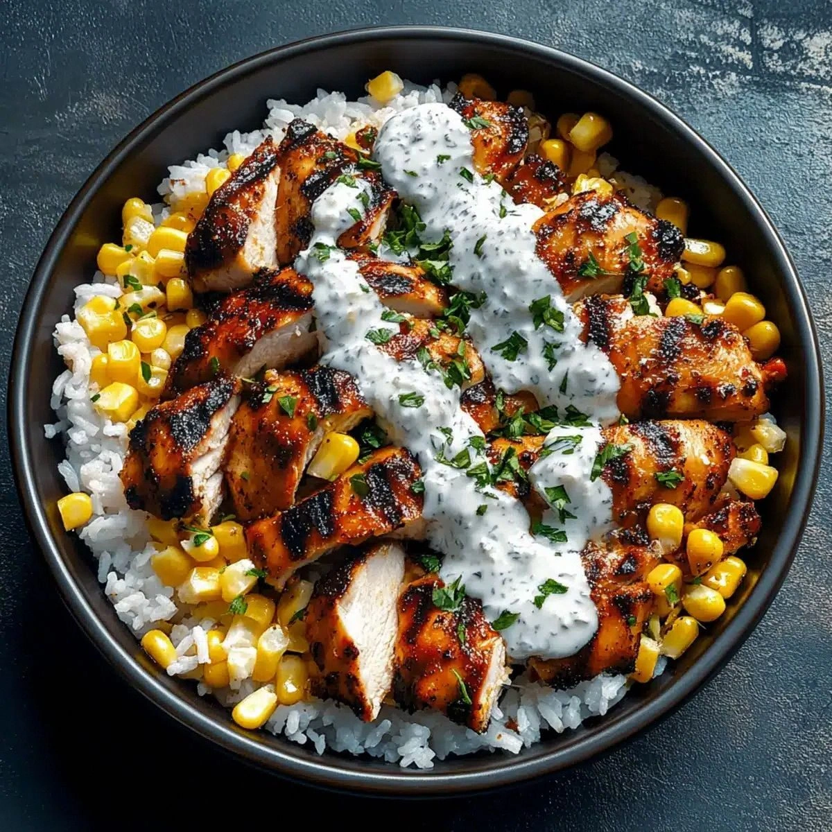 High Protein Street Corn Chicken Bowls for Busy Food Lovers