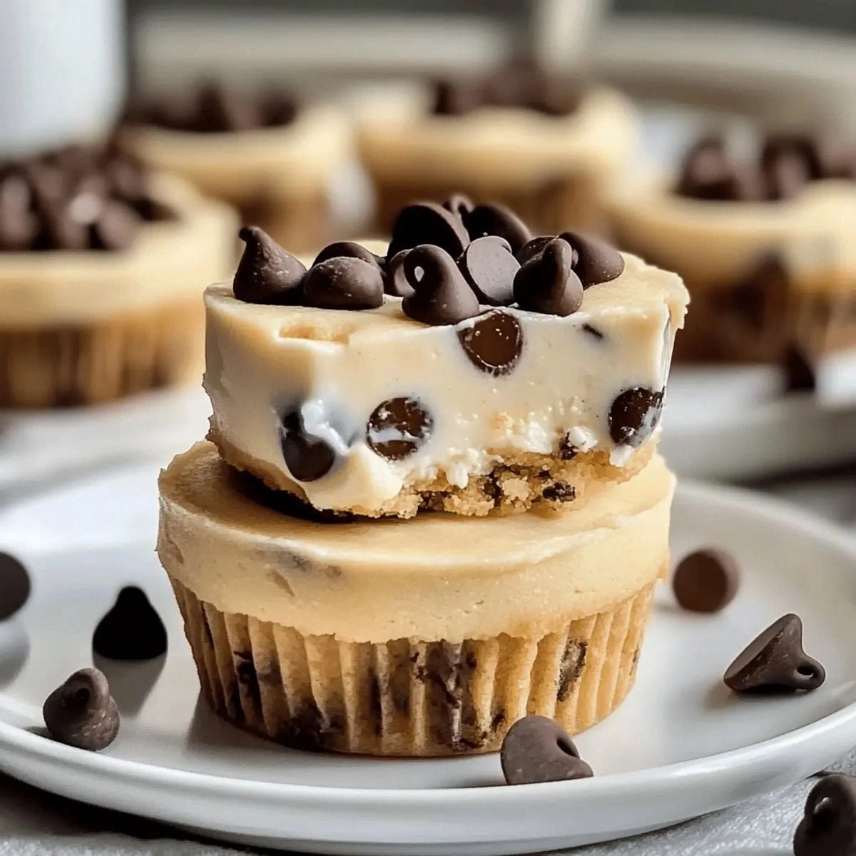 High Protein Yogurt Cookie Dough Cups for Guilt-Free Indulgence