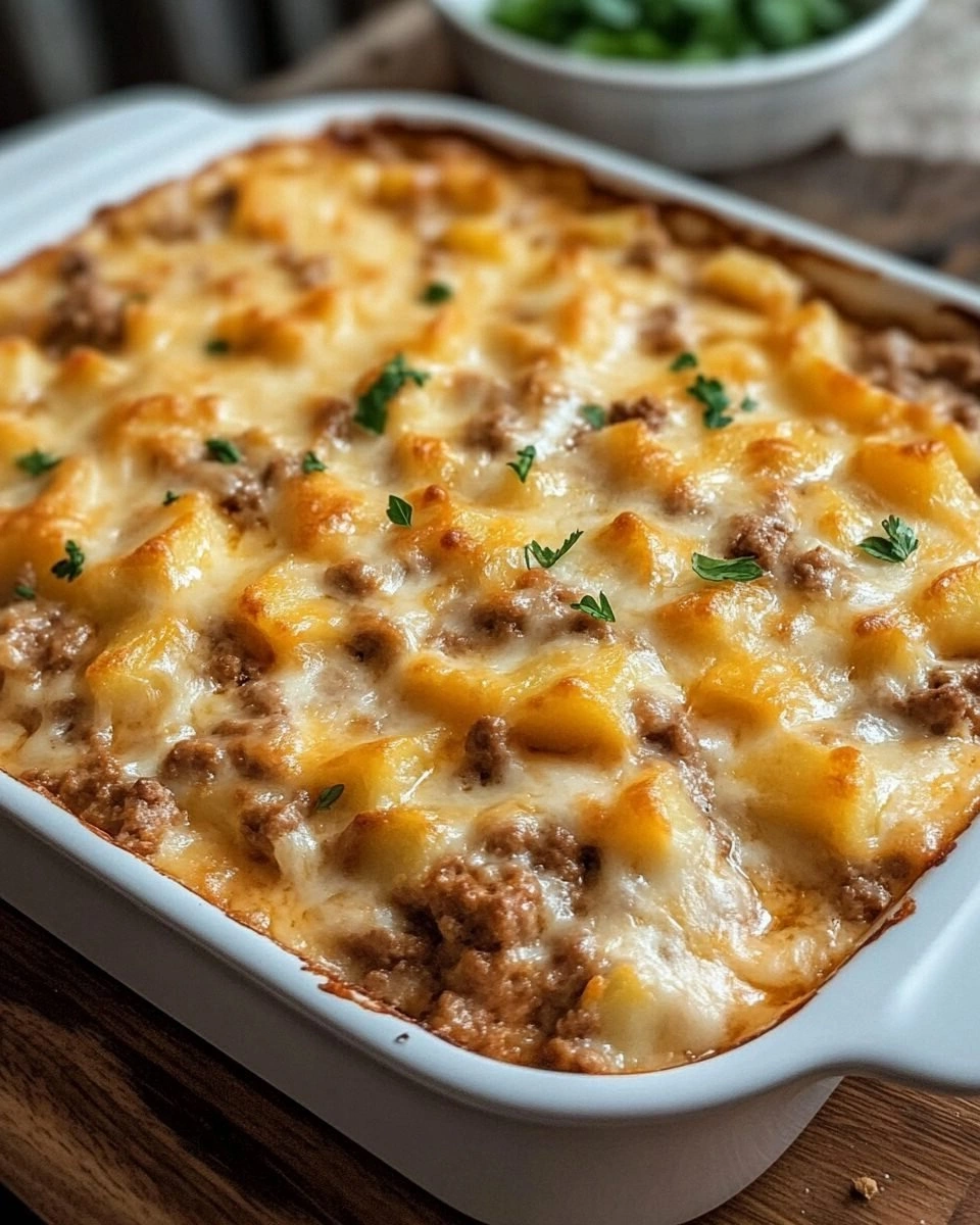 Hobo Casserole with Ground Bee