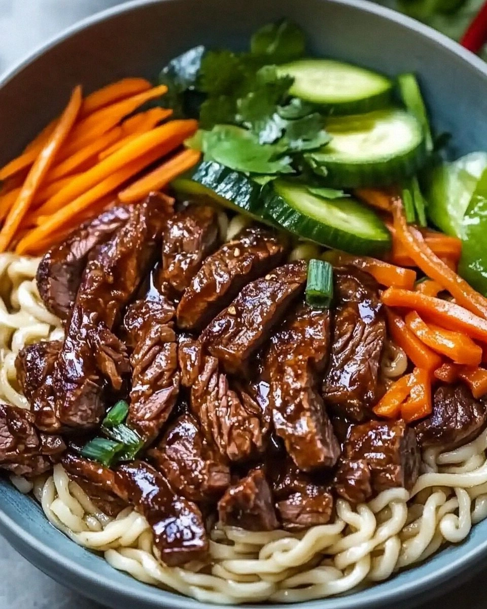 Hoisin Beef Noodle