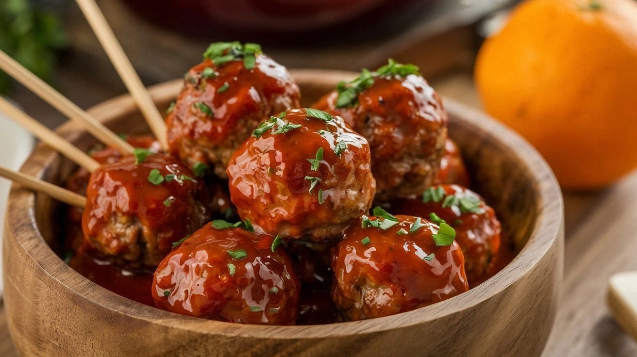 Holiday Meatballs with Cranber