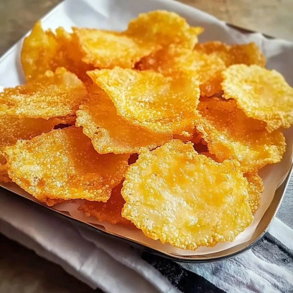 Homemade Cheese Crisps Recipe