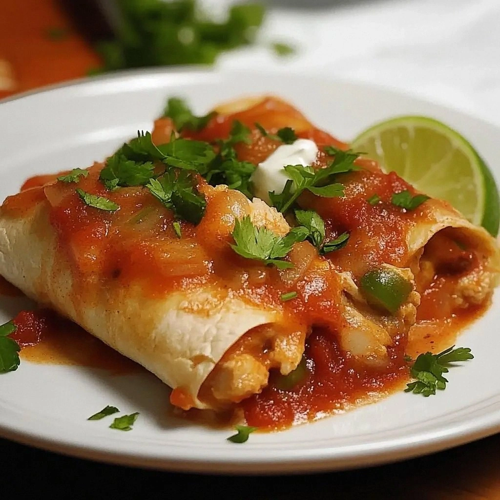 Homemade Chicken Chimichangas 
