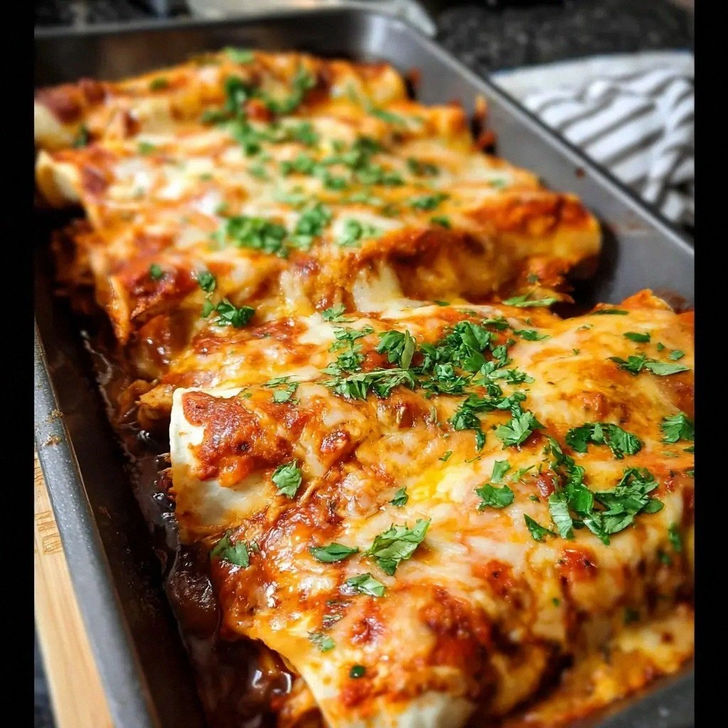 Homemade Chicken Enchiladas Re