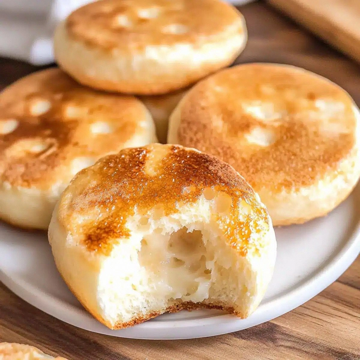 Homemade English Muffin Bliss: Soft, Toasty Perfection