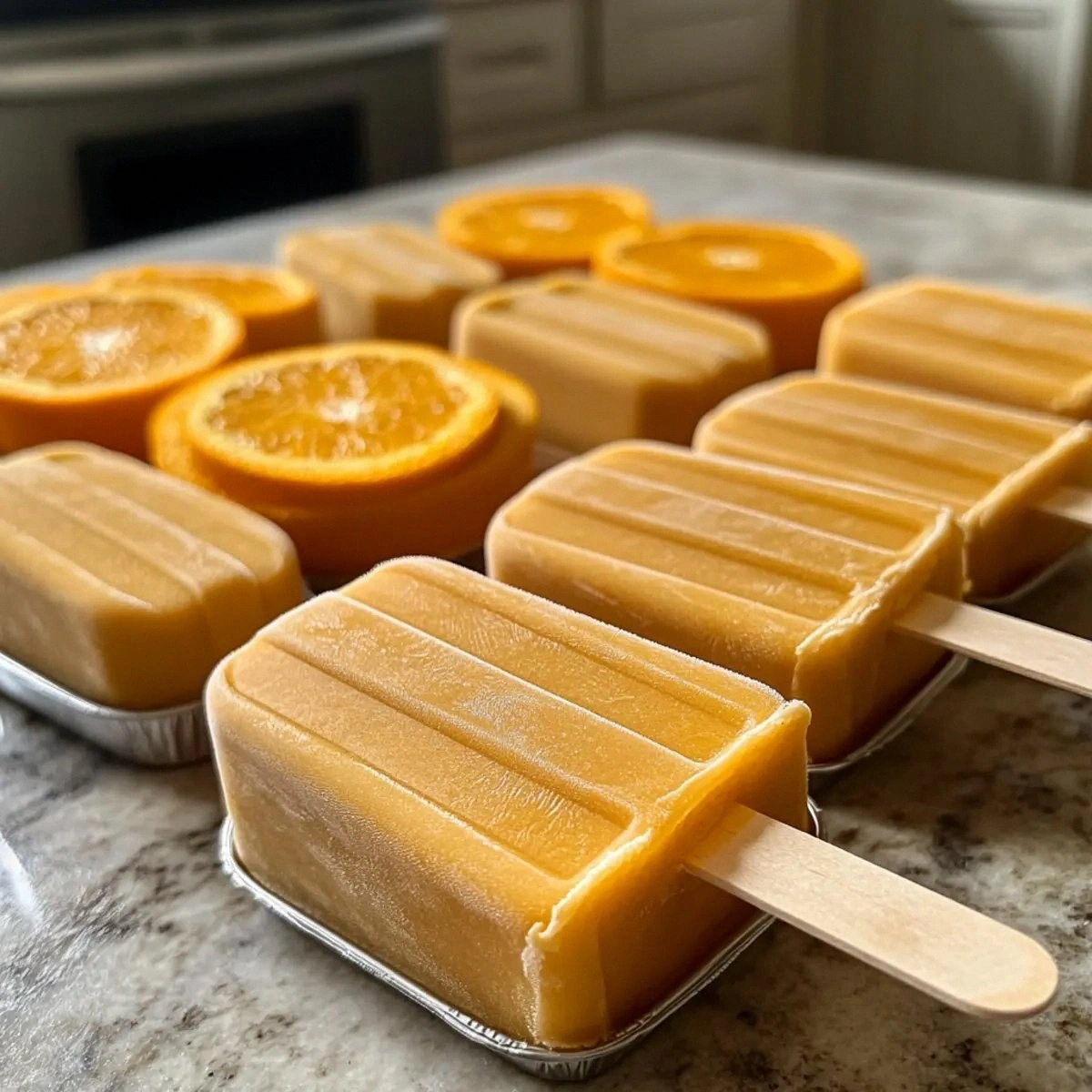 Homemade Orange Popsicles: A Refreshing Treat for Hot Days