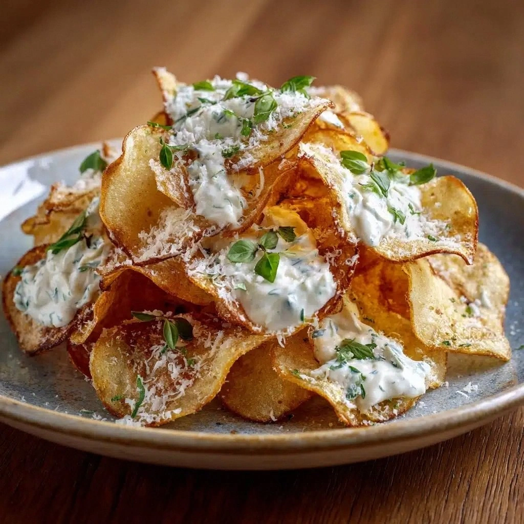 Homemade Potato Chips with Gor