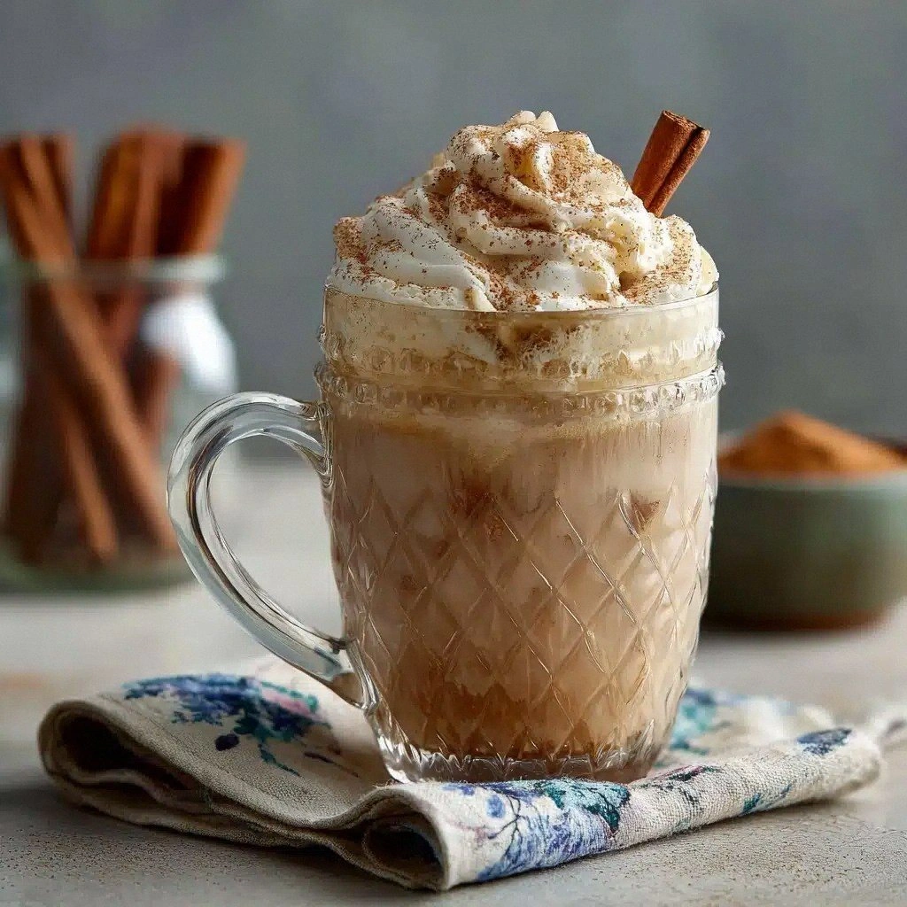 Homemade Vanilla Cinnamon Milk