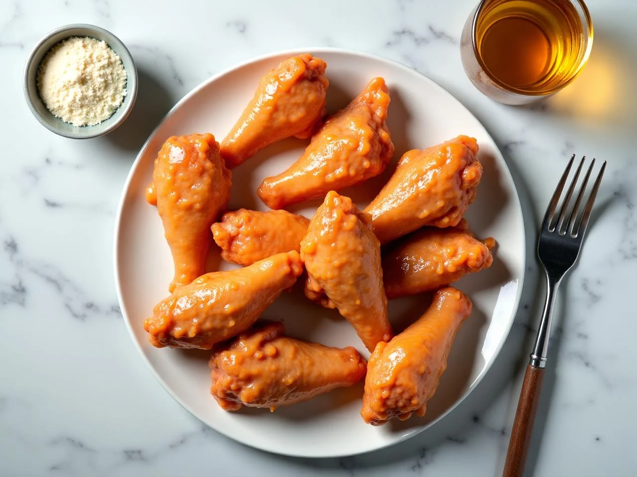 Ingredients for Honey Garlic Chicken Wings