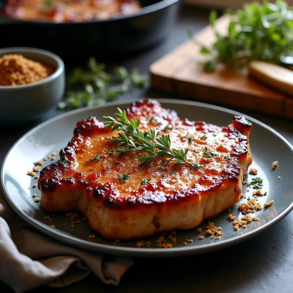 Honey Garlic Pork Chops