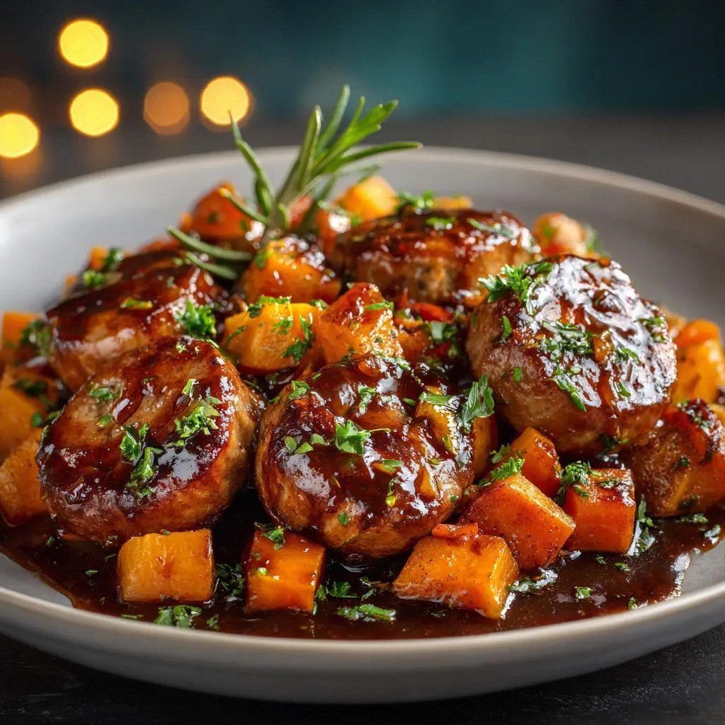 Honey Garlic Sausage and Sweet