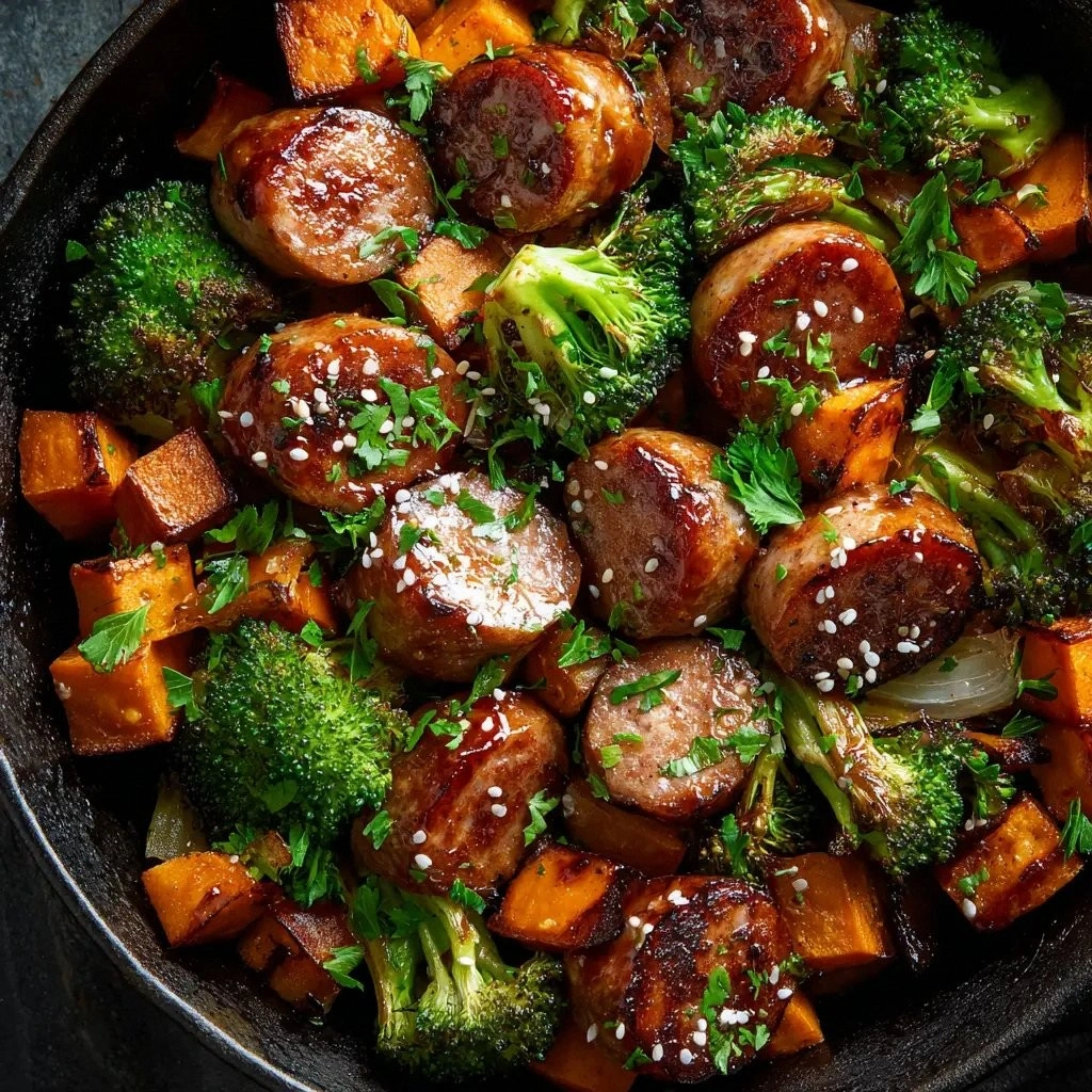 Honey Garlic Sausage and Sweet