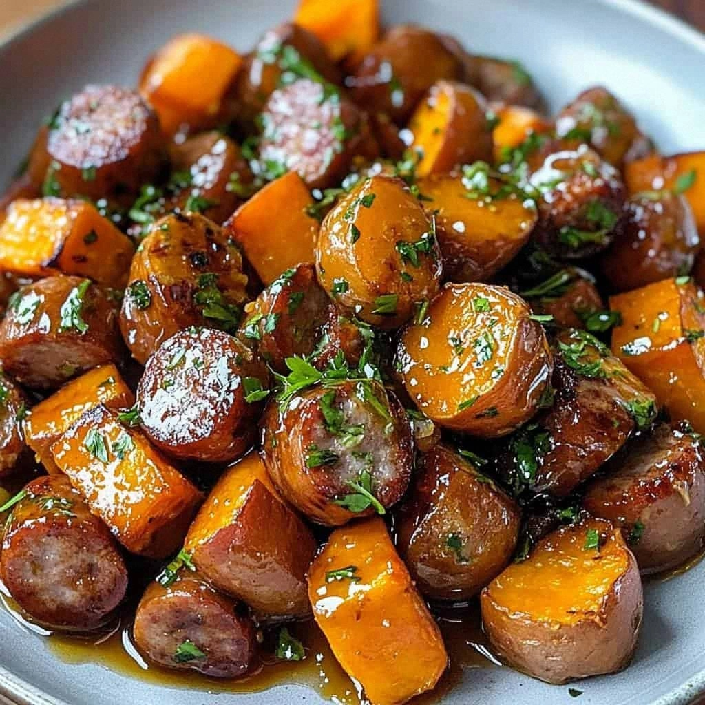 Honey Garlic Sausage Potatoes: A Delicious & Easy Recipe