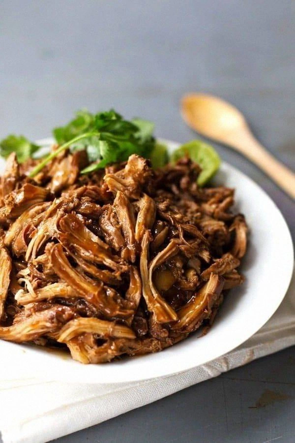 Honey Glazed Crockpot Chicken 