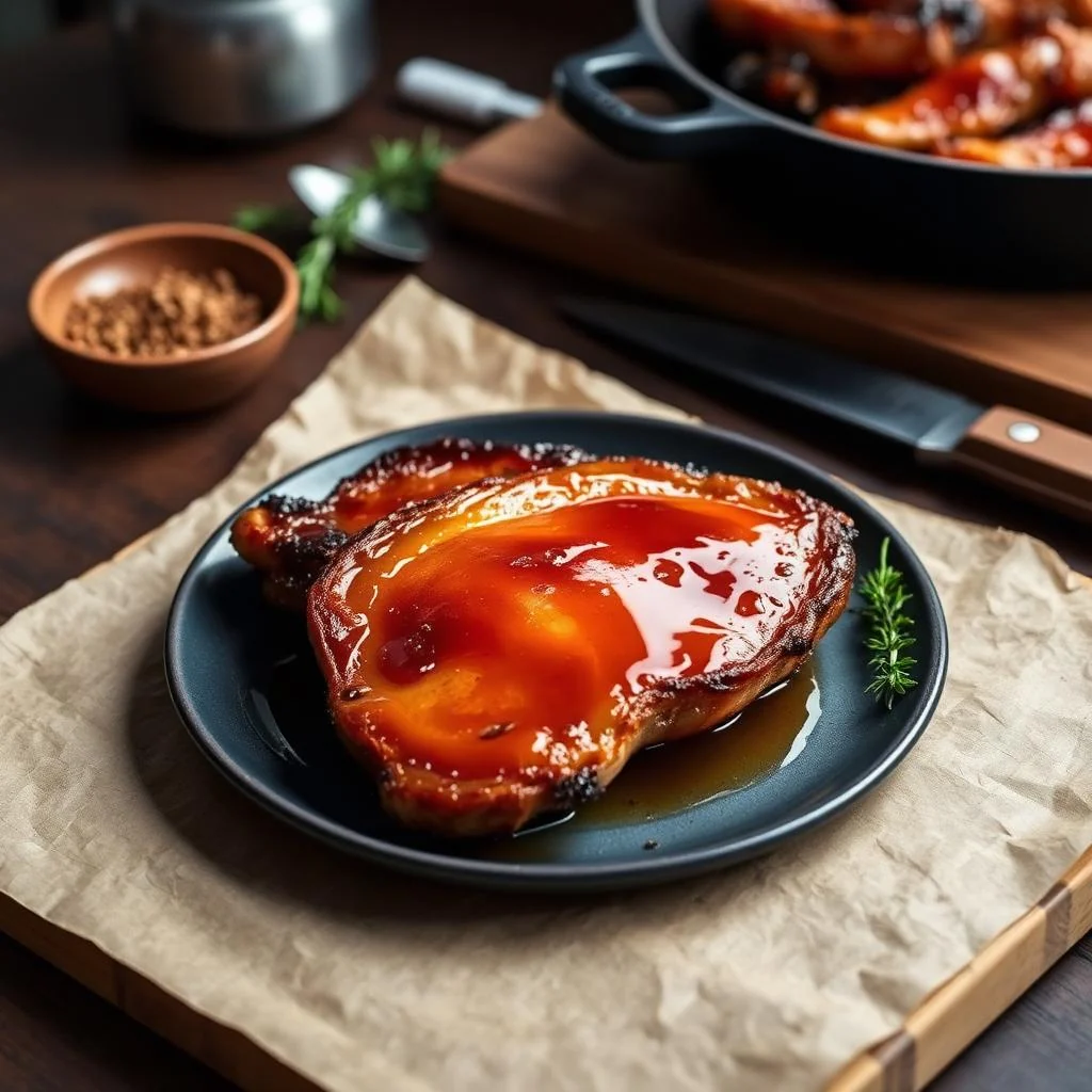 Honey Glazed Ham Steak