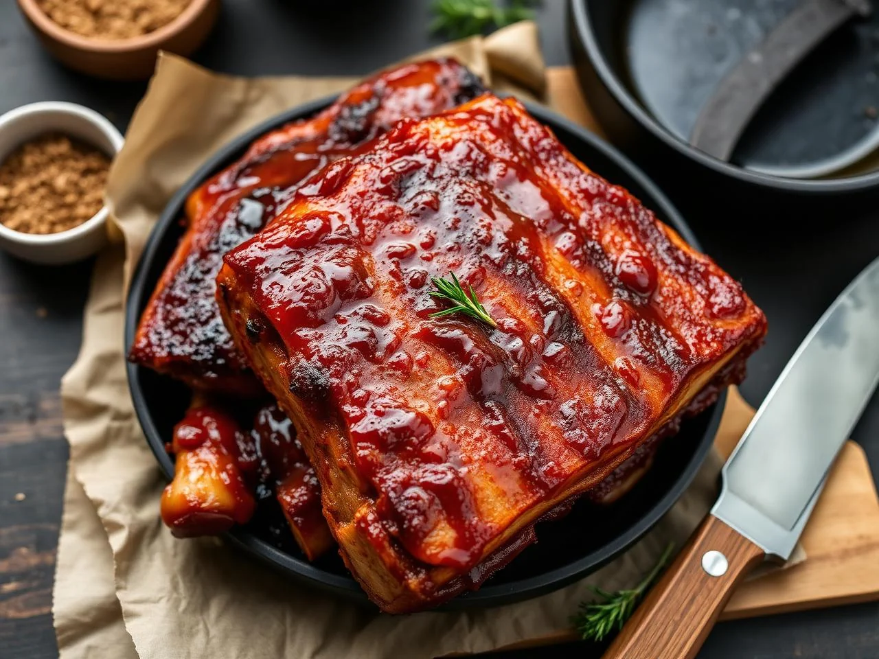 Honey Glazed Ribs