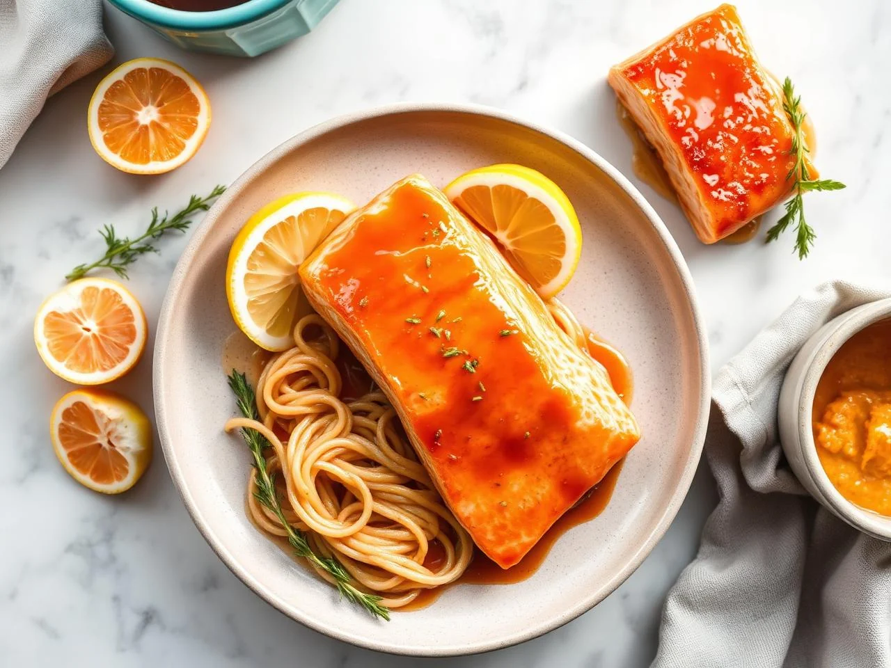 Honey Glazed Salmon