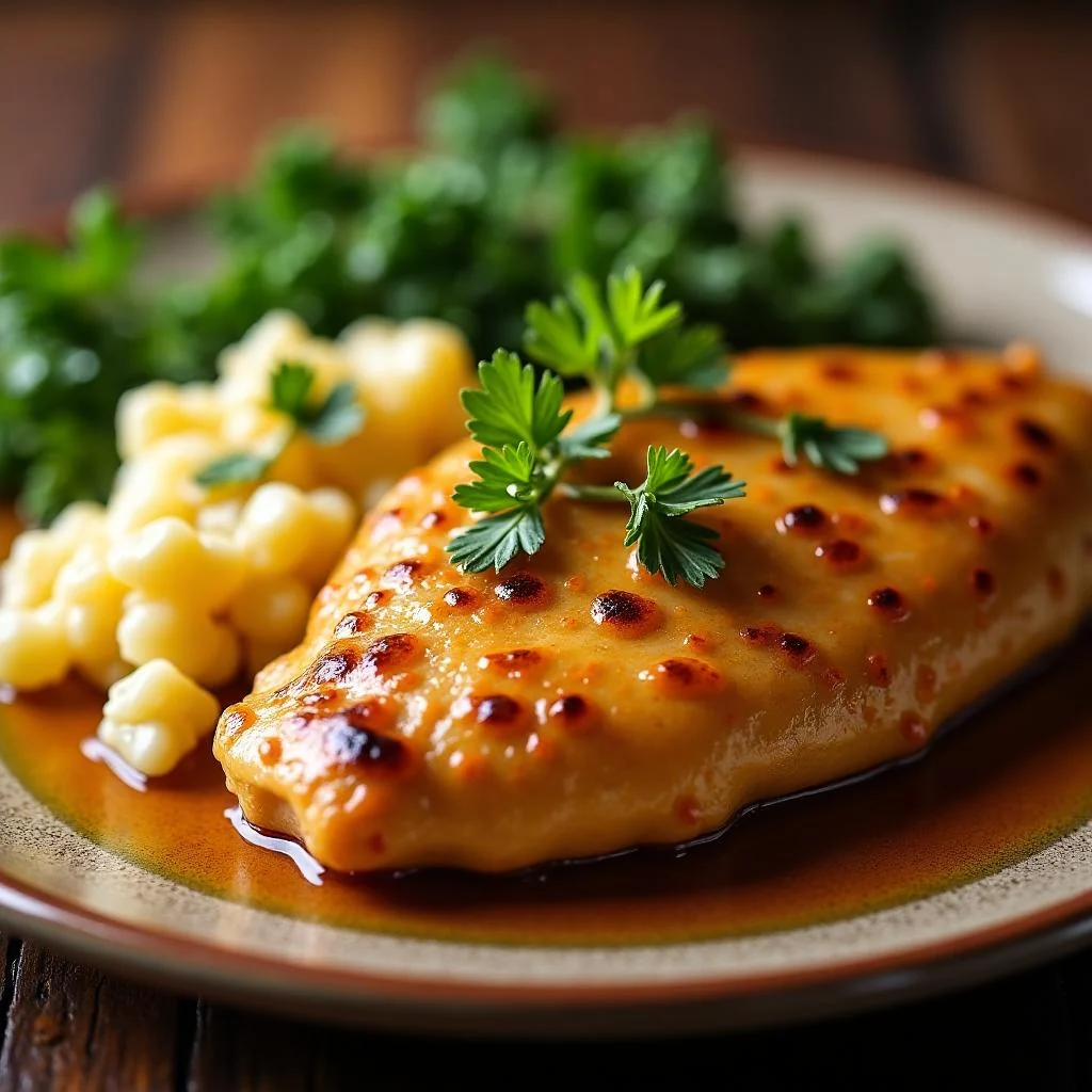 Honey Mustard Baked Chicken Breast