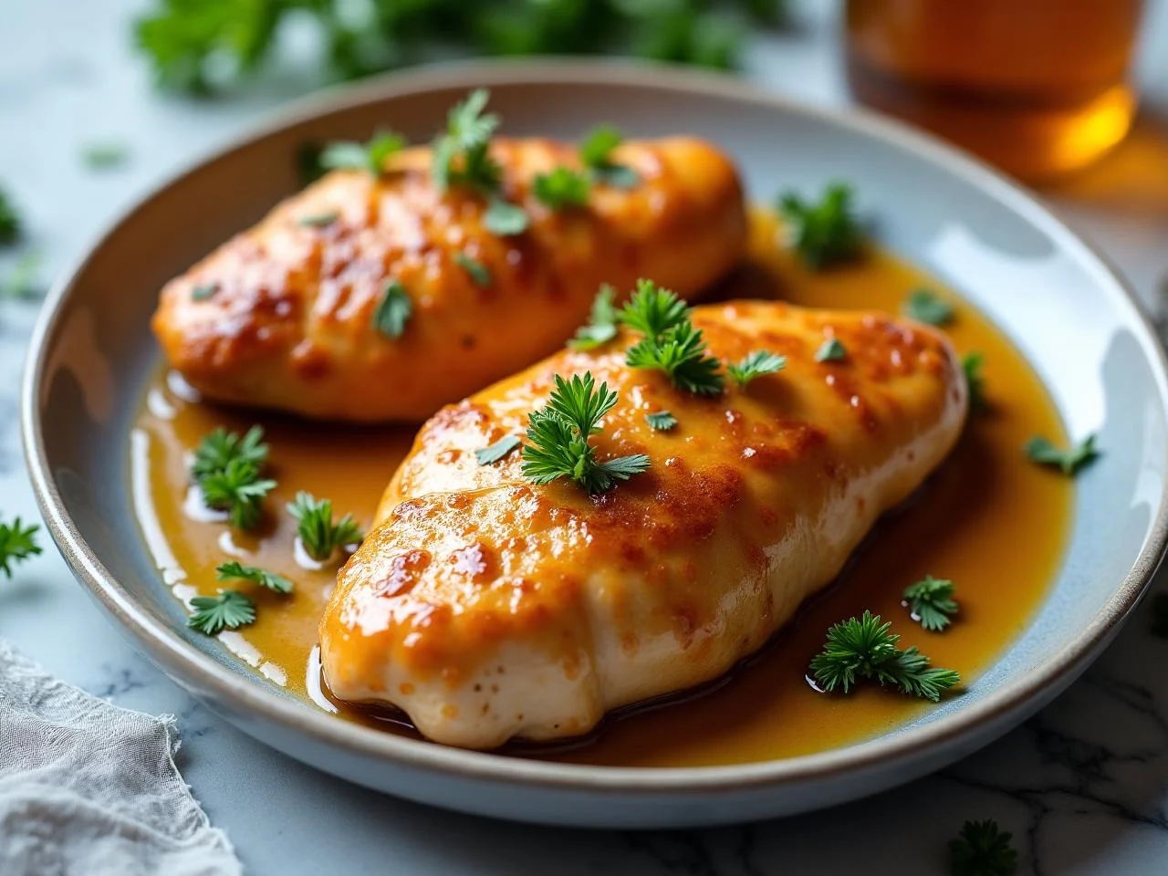 Honey Mustard Baked Chicken Breast