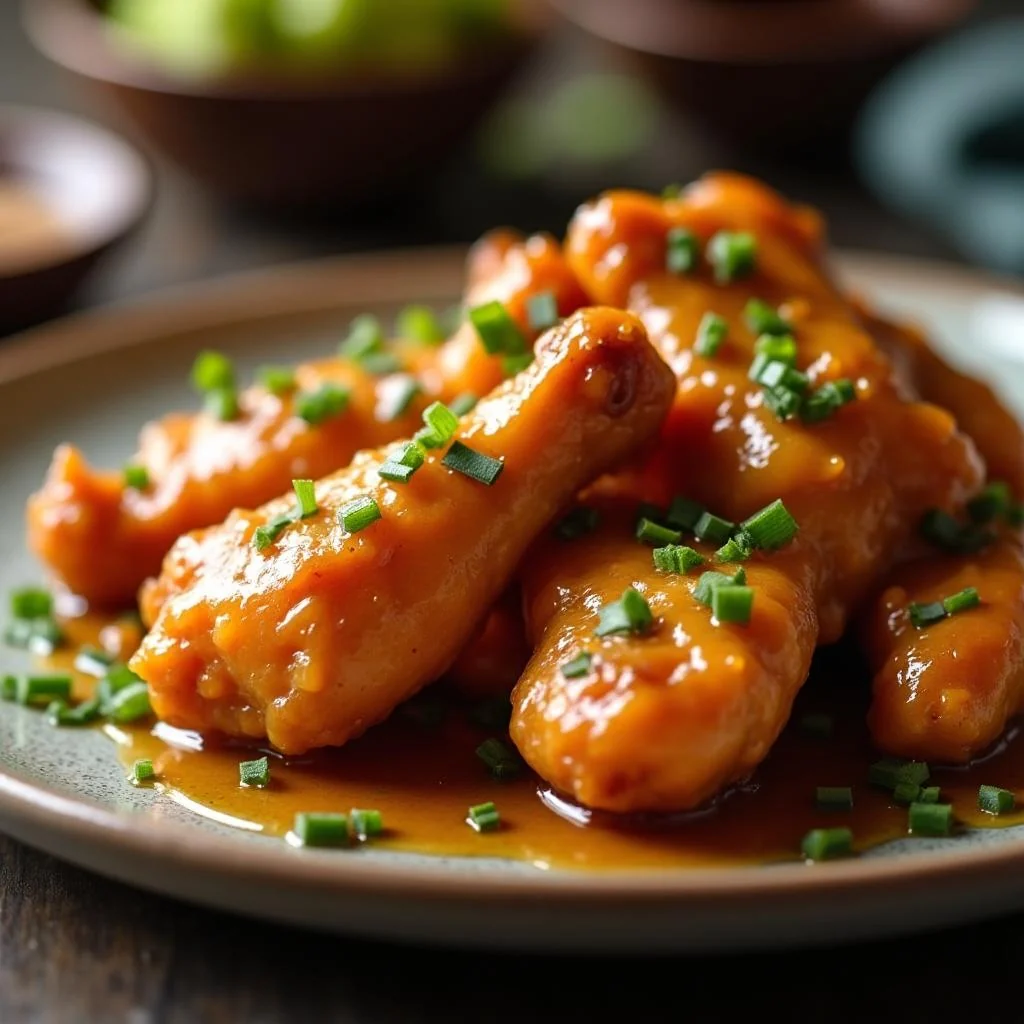 Honey Mustard Chicken Wings