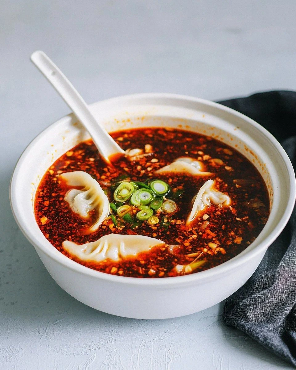 Hot and Sour Dumpling Soup: A Bowl of Flavorful Comfort
