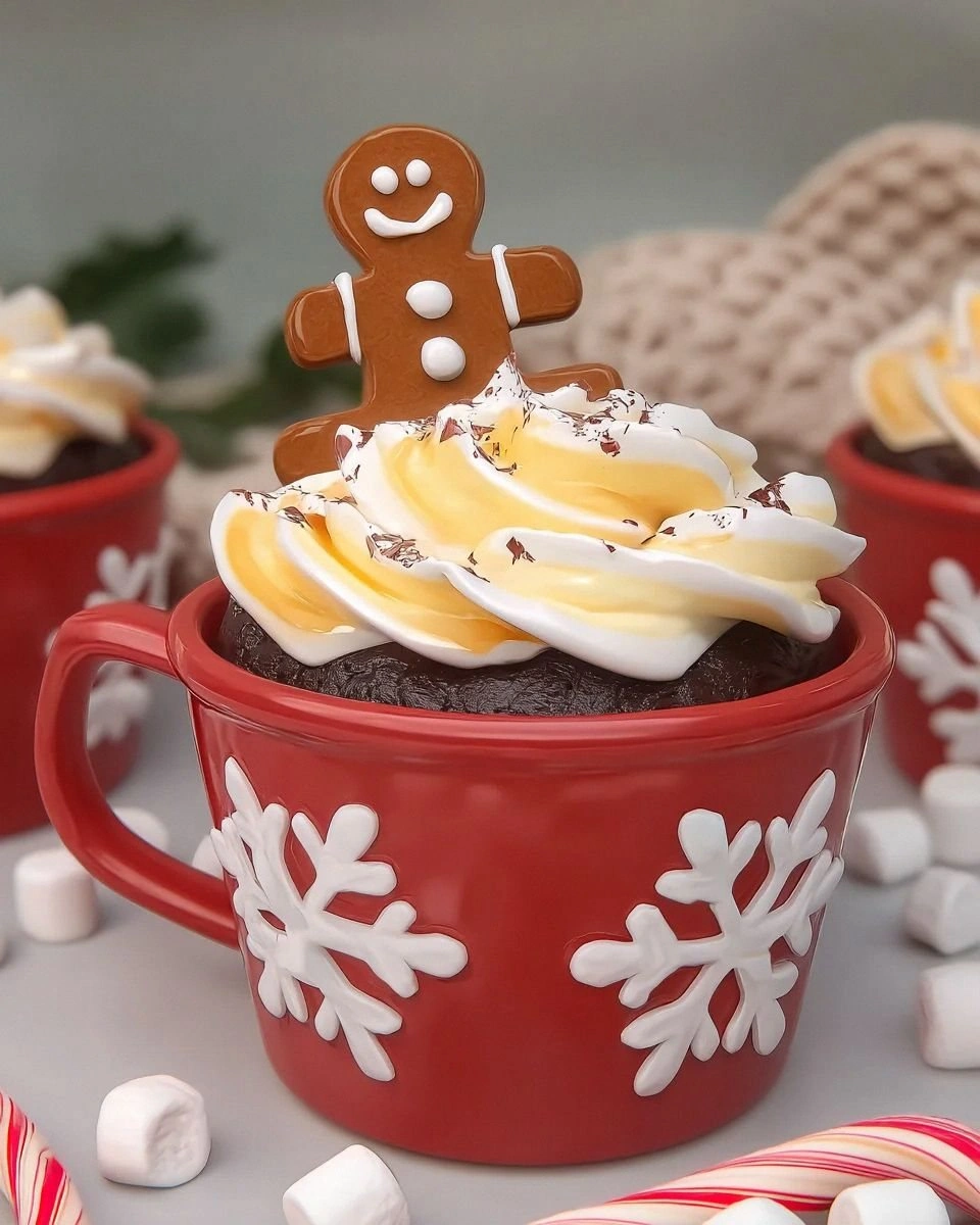 Hot Chocolate Mug Cupcakes