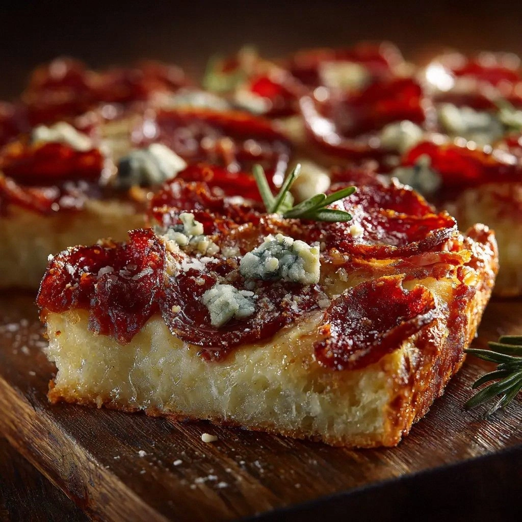 Hot Honey Pepperoni Pizza: The