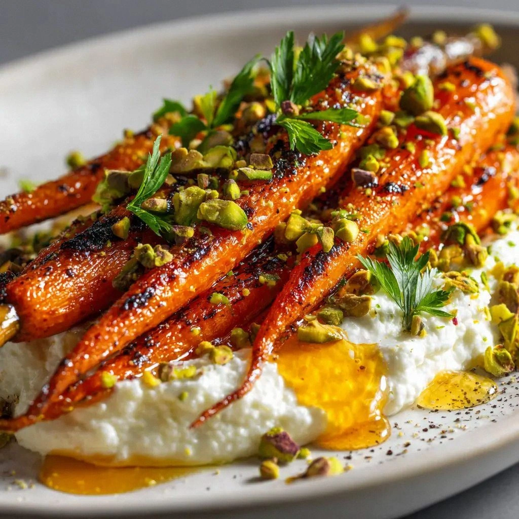 Hot Honey Roasted Carrots (Swe