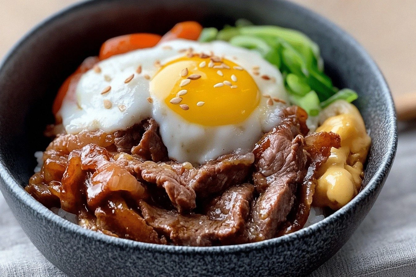 How to Make Copycat Yoshinoya 