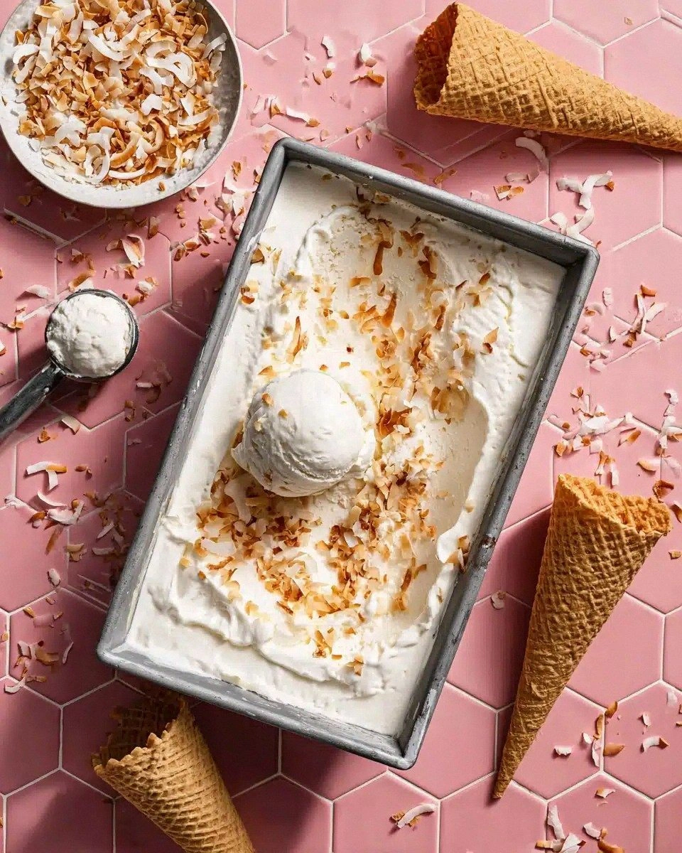 How to Make No Churn Coconut I