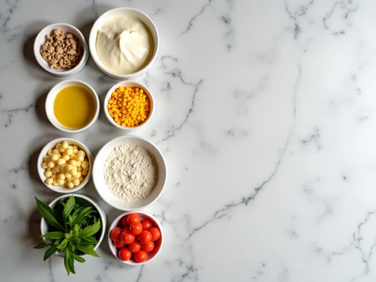 Ingredients for Ice Cream Sandwiches