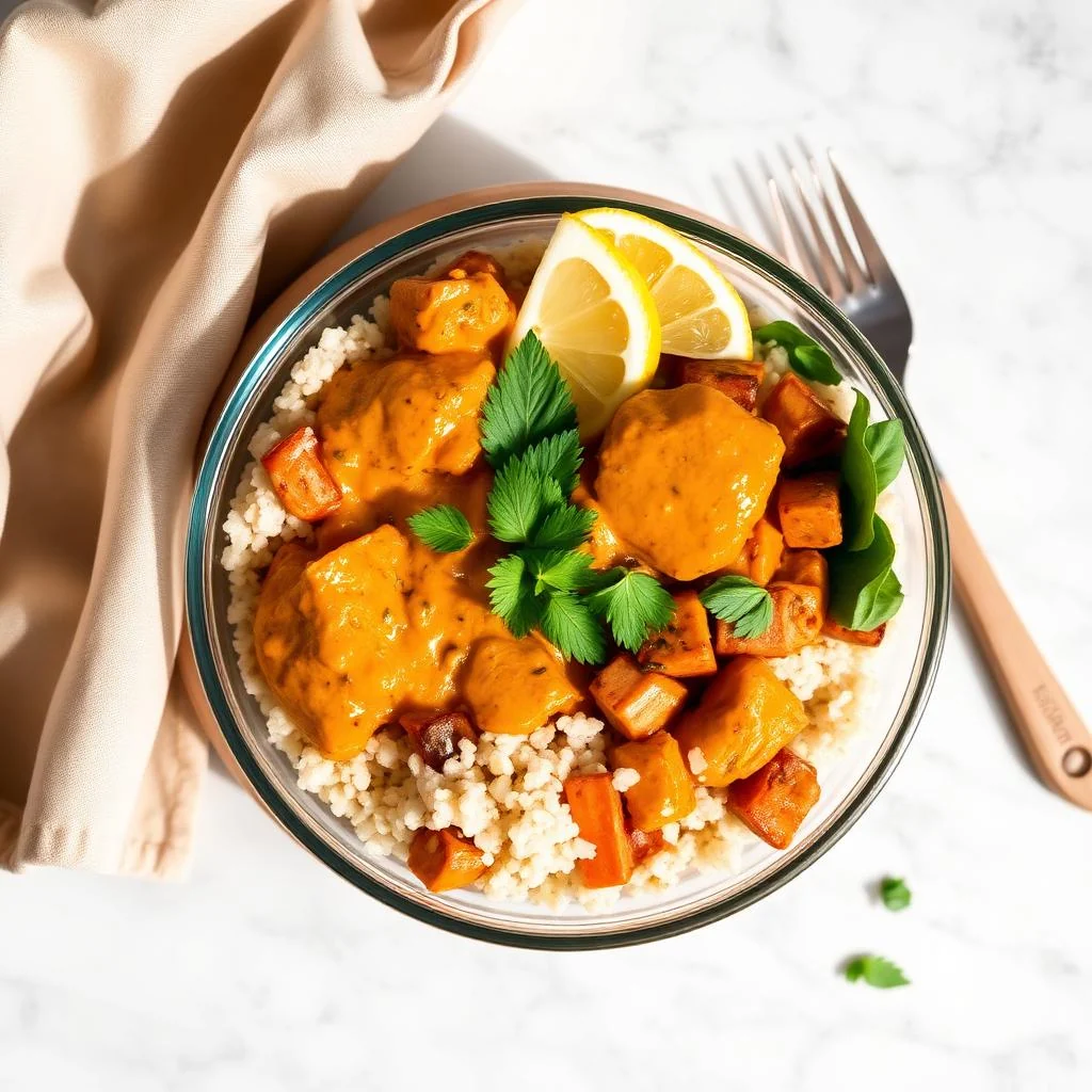 Indian Butter Chicken Bowl