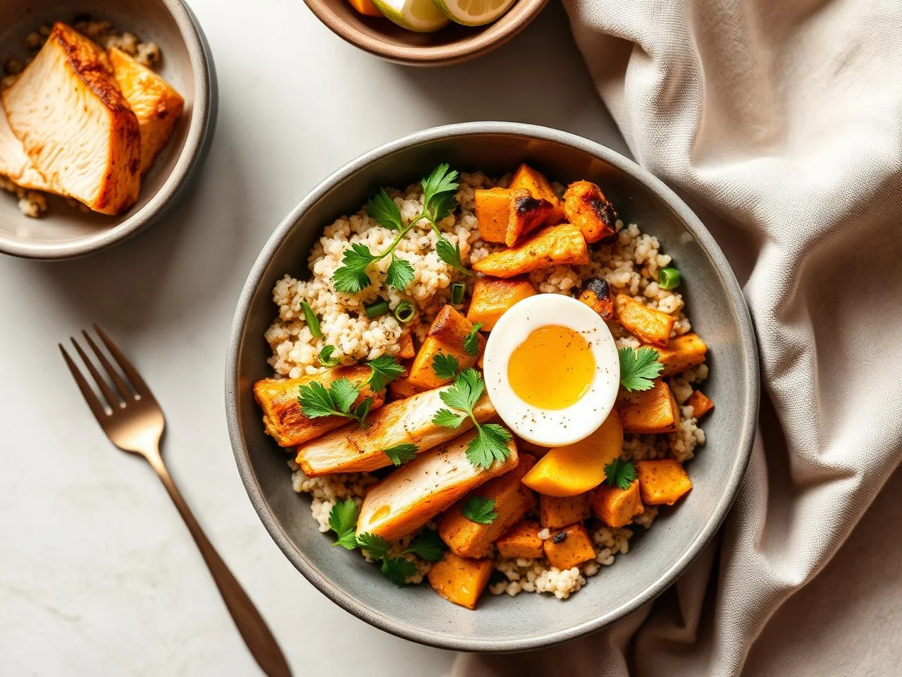Indian Butter Chicken Bowl