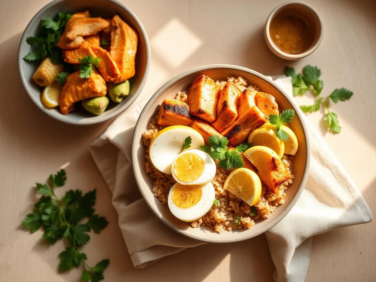 Indian Chicken Korma Bowl