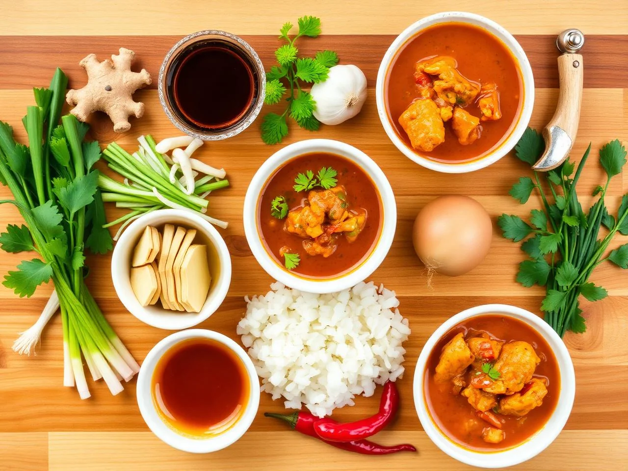 Ingredients for Indian Chicken Tikka Masala Curry